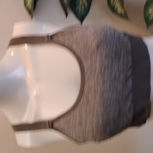 Avia Charcoal Racerback Sports Bra